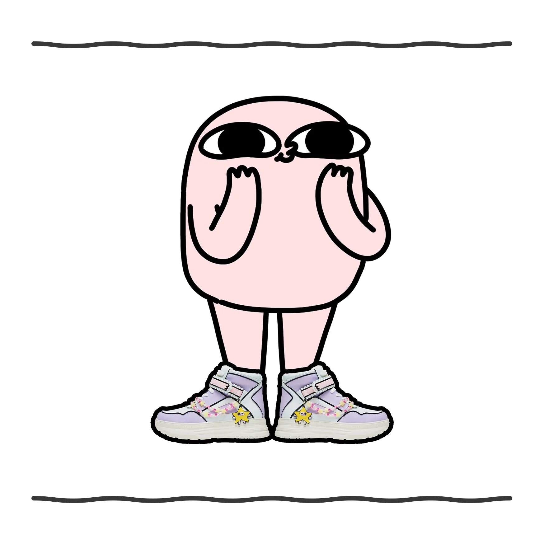 Ur a Star High Top Trainers