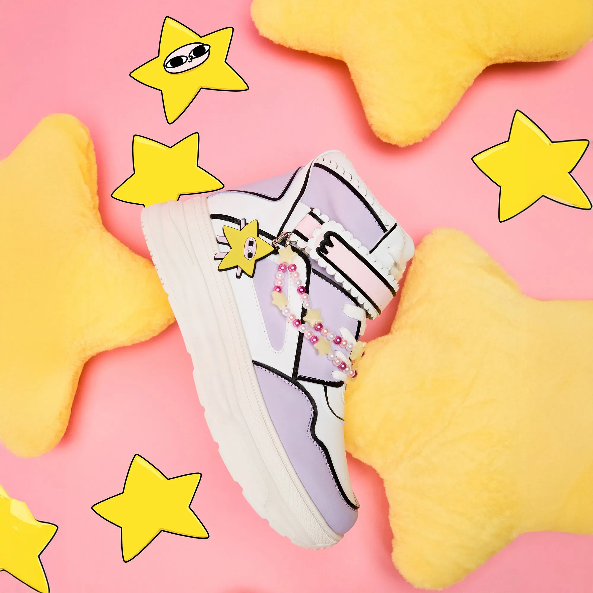 Ur a Star High Top Trainers